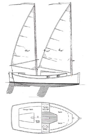 Pocket Cruiser Sailboat Plans