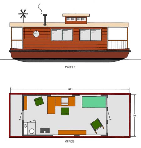 Home Office Design on Home Office   House Boat   Boat Plans   Boat Designs