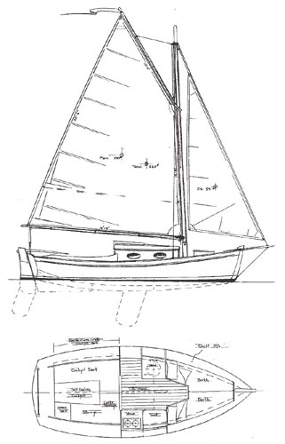 Pocket Cruiser Sailboat Plans