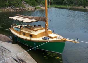 Mist - Daysailer/Pocket Cruiser - Boat Plans - Boat Designs