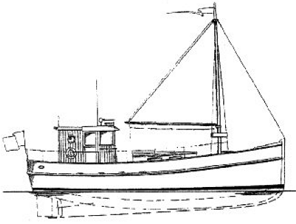 Wooden Trawler Boat Plans