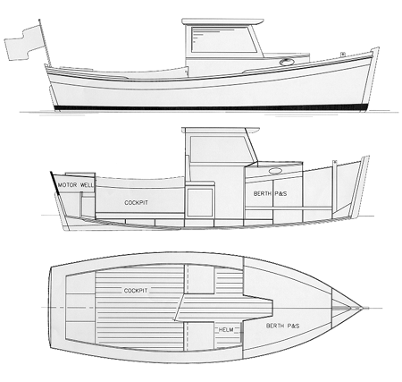 Small Displacement Camp Cruiser