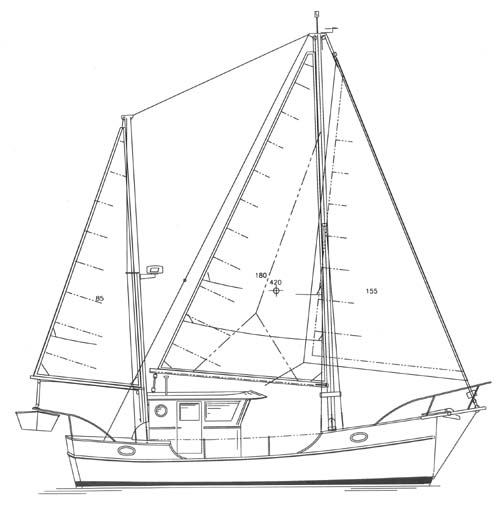 C-Trawler 29 - Power Cruiser/Trawler - Boat Plans - Boat 