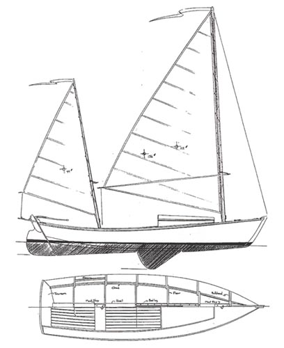 windward 21 sailboat